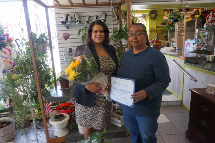 Michaelle Solages The Elmont Excelsior 3 Charmaynes Florist and Cake